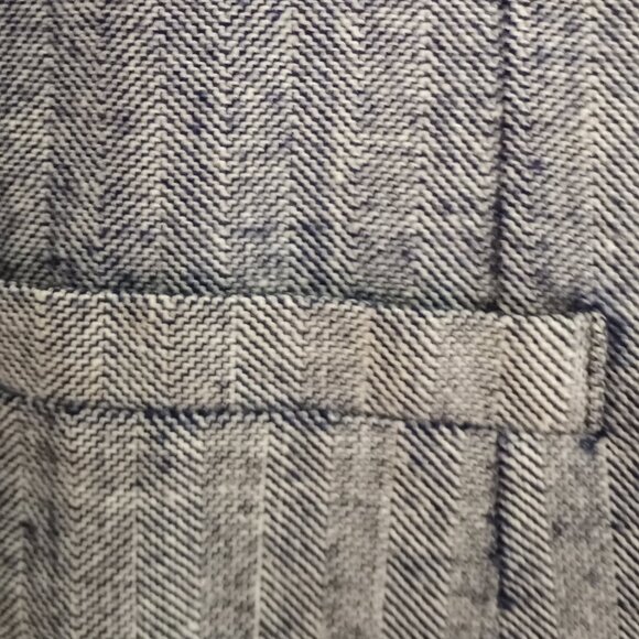 'Pendleton' Single Breasted Semi Fitted Jacket Navy/Cream Size 10 EUC - Picture 10 of 12